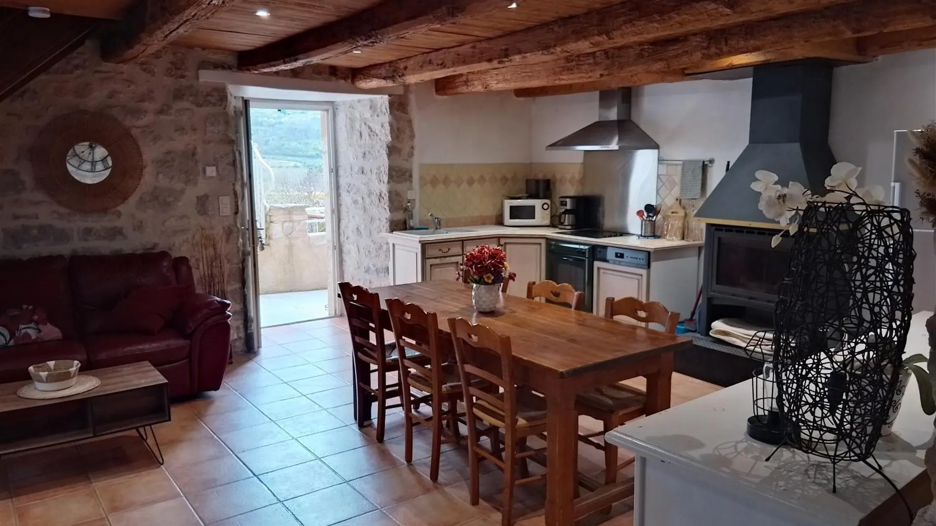 Ferienhaus Villa La Lauzet Paulhe
